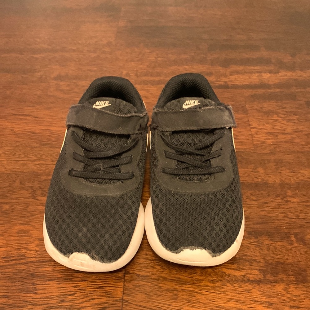 Black Nike sneakers